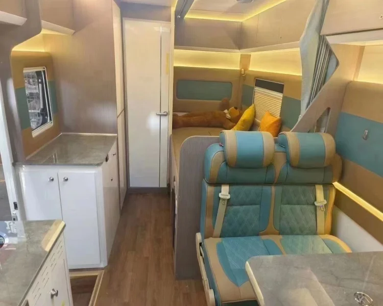 New Isuzu multifunctional tourism and residential recreational vehicle A recreational vehicle for camping