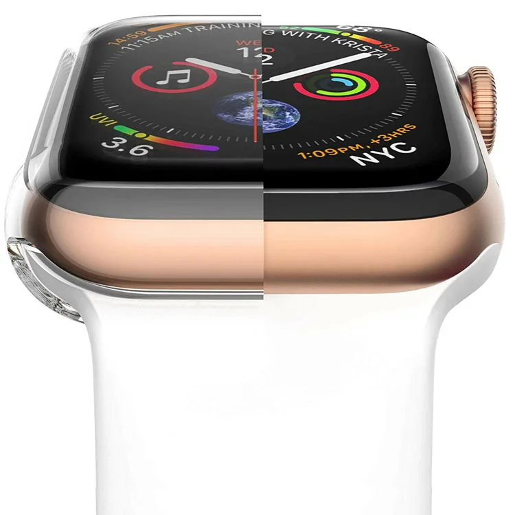Новый продукт Coolyep чехол из ТПУ для Iwatch Apple Watch серии SE 6 5 4 3 коробки