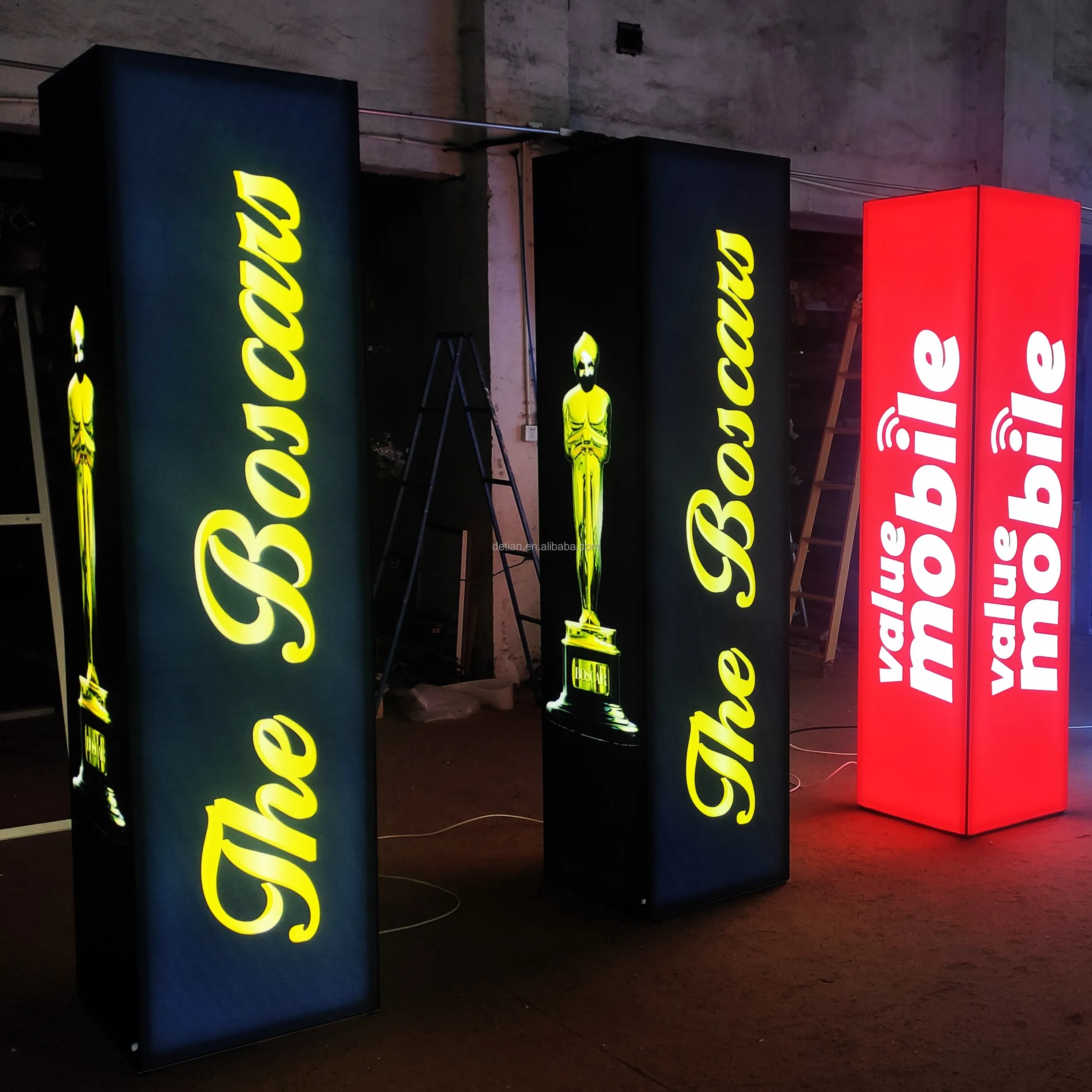 Portable Modular Trade Show Booth Display Stand from Shanghai Aluminum Frame with Tension Fabric for Indoor Use