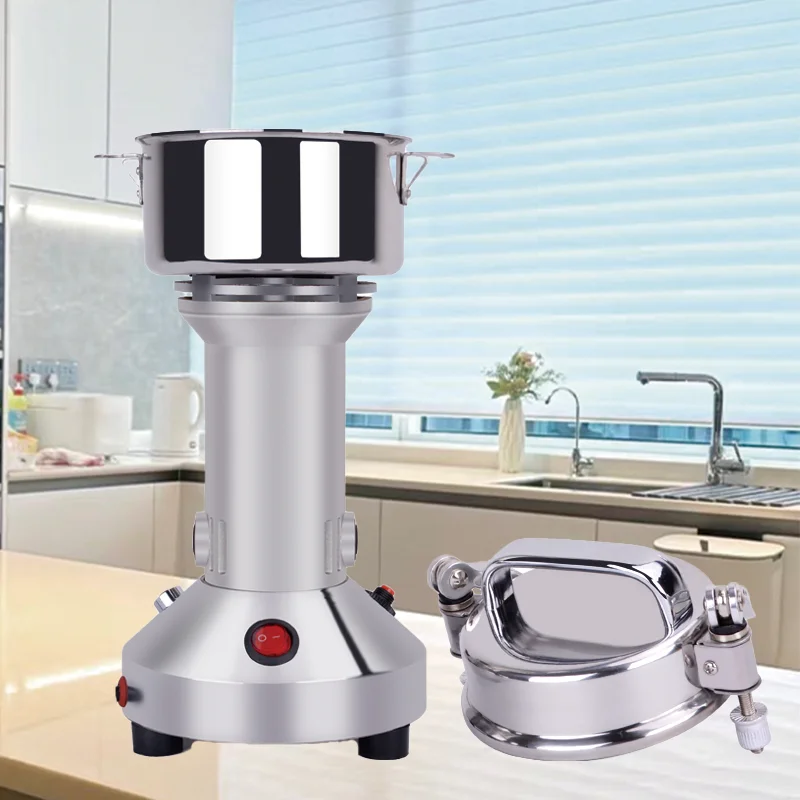Commercial Safety Electric Dry Food grinder Grain Mill Coffee Grinder Spice Grinding Machine Flour Cereals grinder