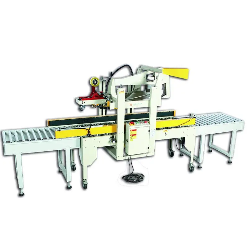 Factory Direct Automatic Carton Sealing Packing Production Line Commercial Cardboard Tape Sealer Packing Machine Line Customized