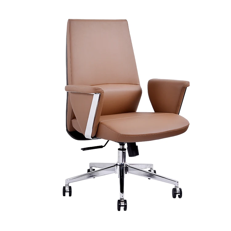 OEM Office Furniture Leather Pu Executive Manager Orthopedic Secretary Office Chair For Office