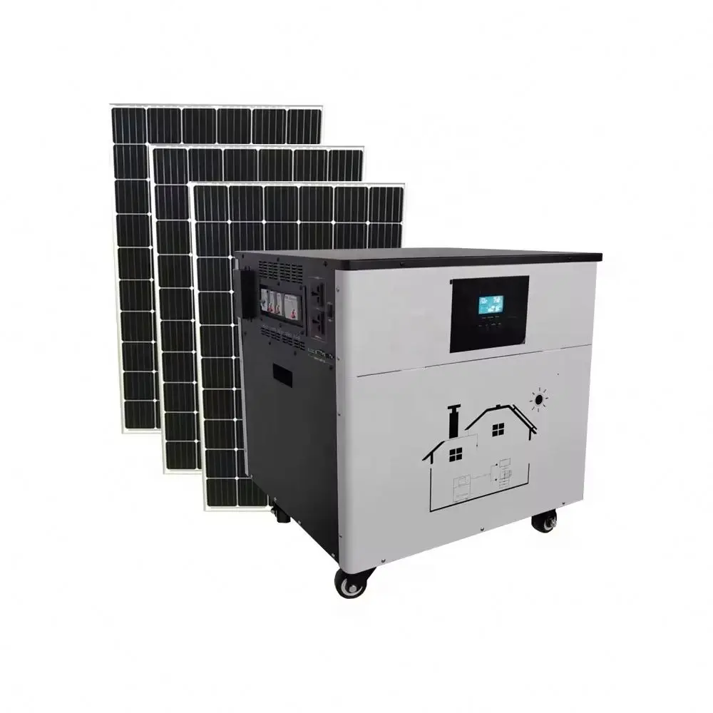 Home Use Off Grid Solar Generator 3kwh 6kwh With Affordable Price household solar generator