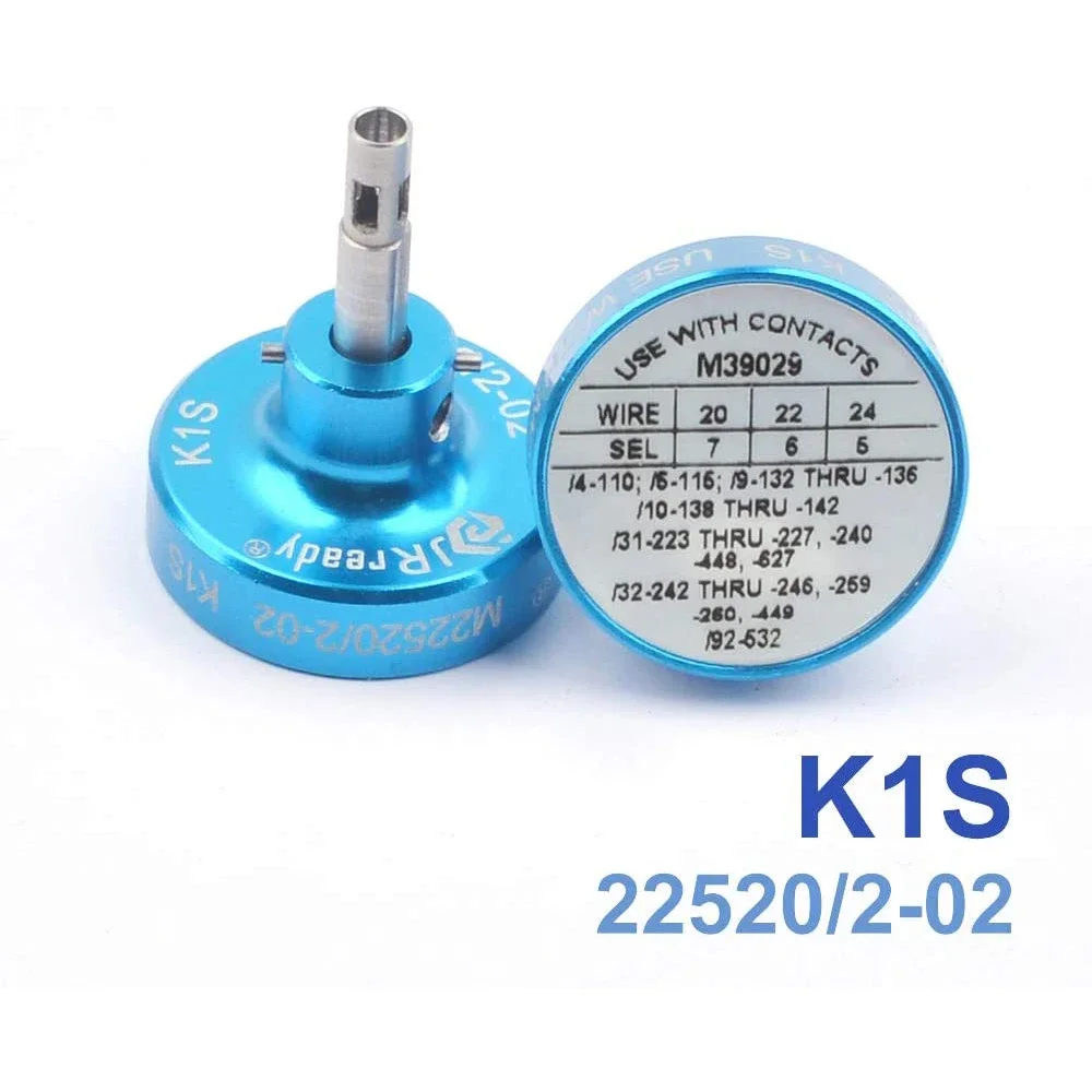 JRready Positioner Compatible for K1S M22520/2-02 Used With MIL-Standard 20# Contacts Suitable For YJQ-W1A ACT-M101