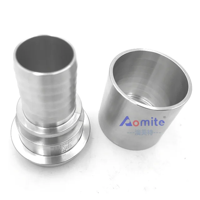 304 3a sanitary tri clover fittings clamped hose adapter 1 inch 2inch  female garden hose swivel adapter