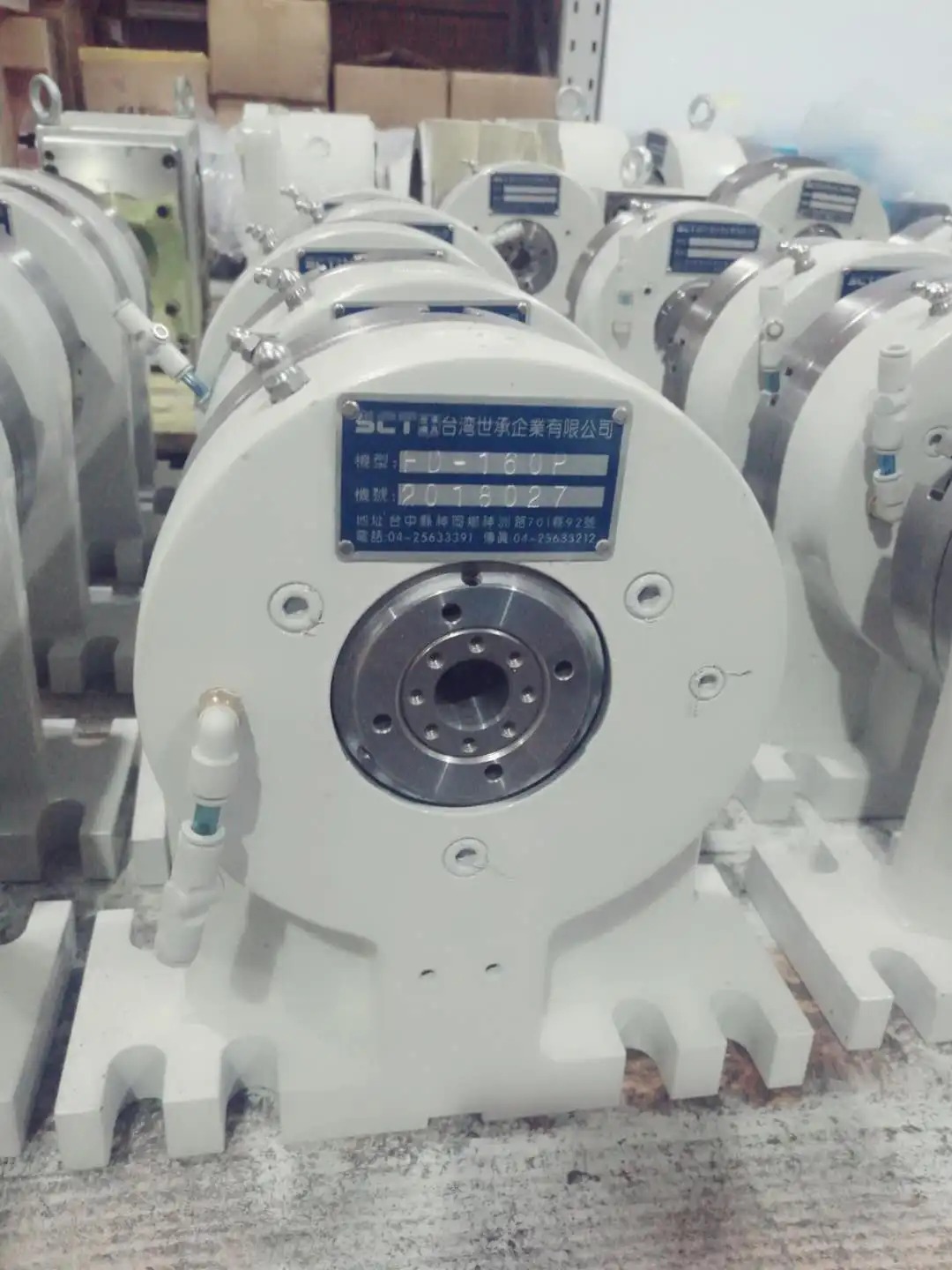 Disc brake cnc rotary table tailstock from guangdong