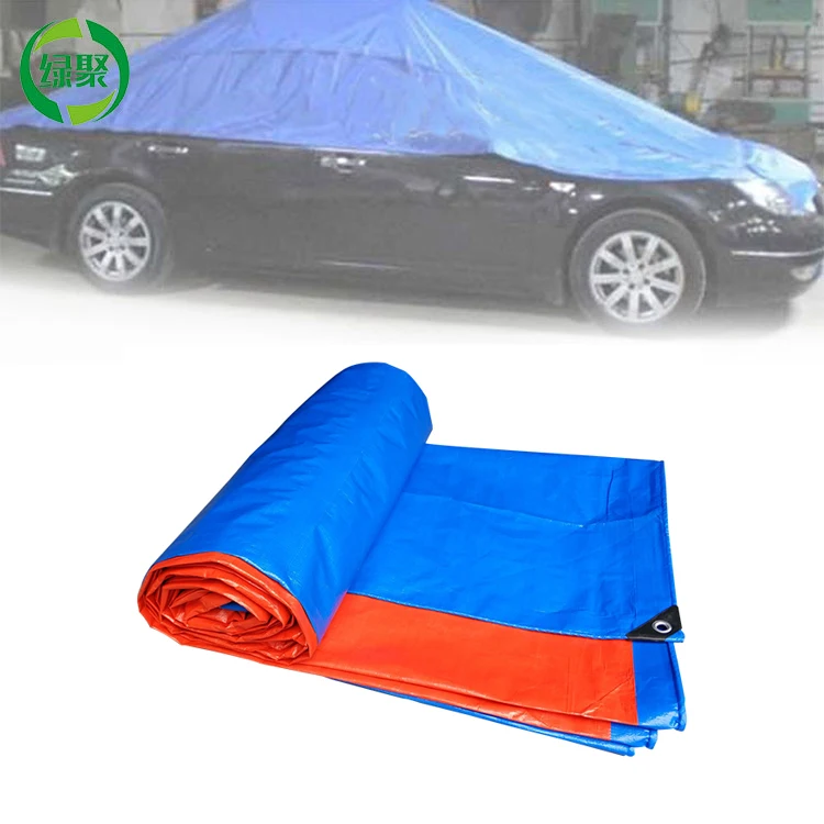 Agriculture Waterproof Anti Rip Tarpaulin Sheet Cover For Corn Cereals Wheat lumber wood