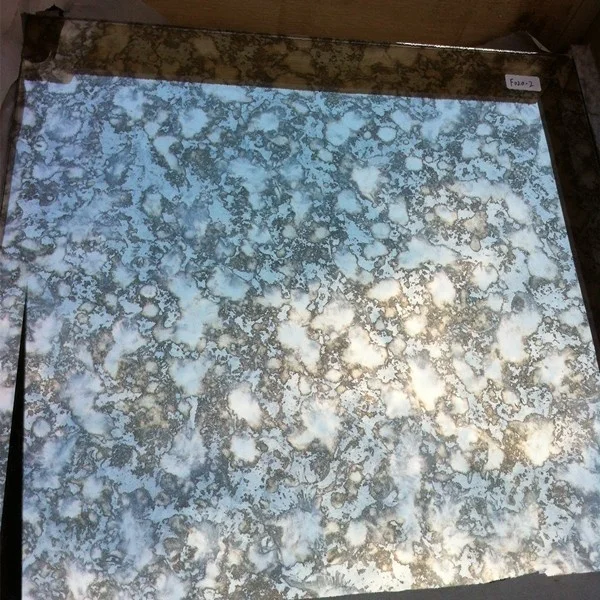 5mm Decorative Wall Antique Mirror Glass Sheet