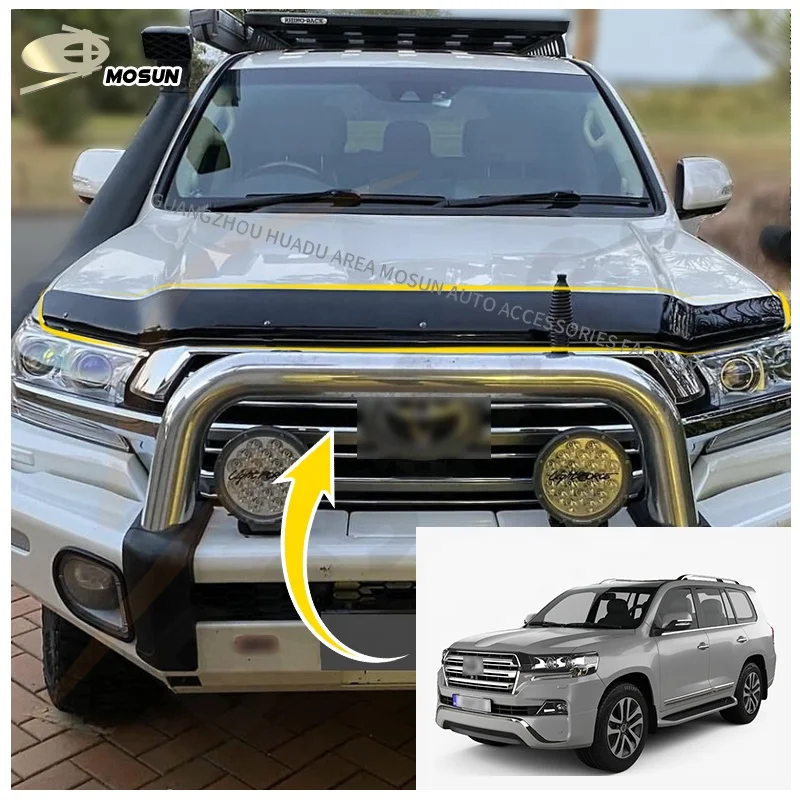 Автомобильные аксессуары ABS-защита капота для TOYOTA LAND CRUISER LC200 2007-2016 передний дефлектор