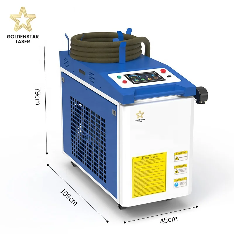 High Power 2000 Watts Laser Cleaning Machine for Metal Oil Paint Rust Removal Laser Cleaner