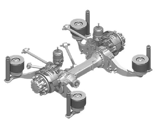 Professional Factory YUTONG Air Suspension Axl Factory Customized  Rear Axle Electric Atv Rear Drive Axle For bus coach