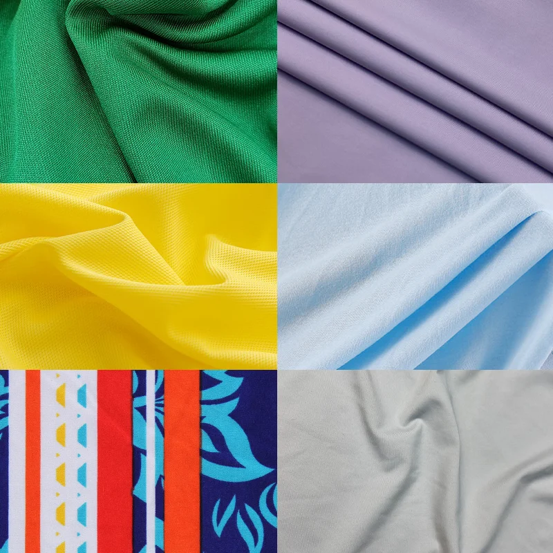 Hot Selling Garment Cycling, Jersey Knitted 100 Polyester Knit Breathable Wicking Bird Eye Mesh Sportswear Fabric/