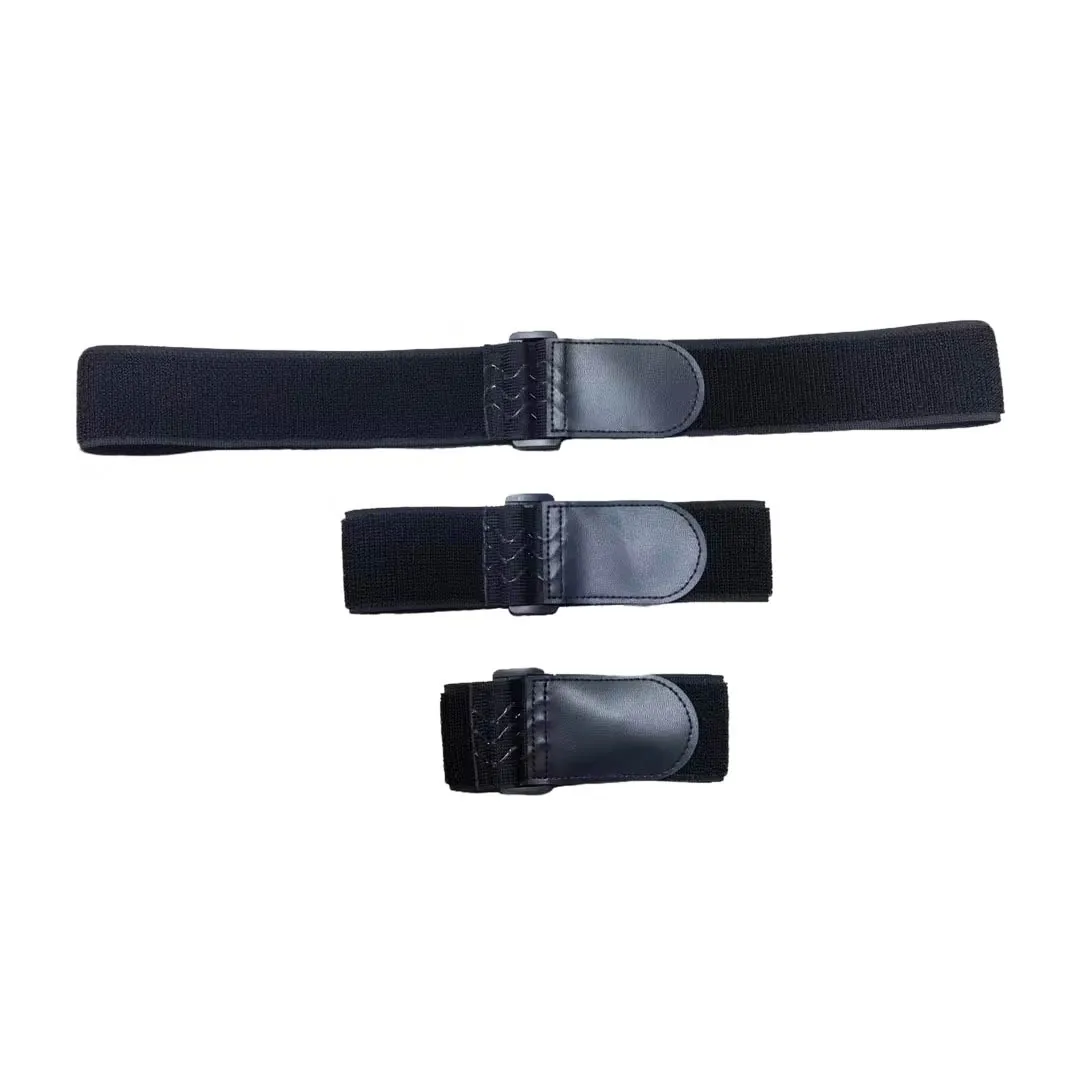 New Style Elastic Non-slip Strap Silicone Belt Elastic Sewing Buckle Hook and Loop Strap Can Be Fixed