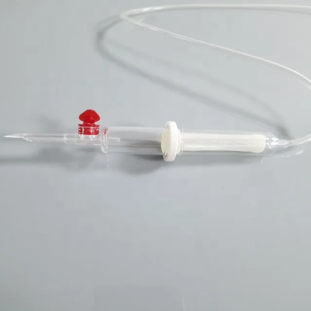 
Disposable Blood Transfusion Set with double chamber type 