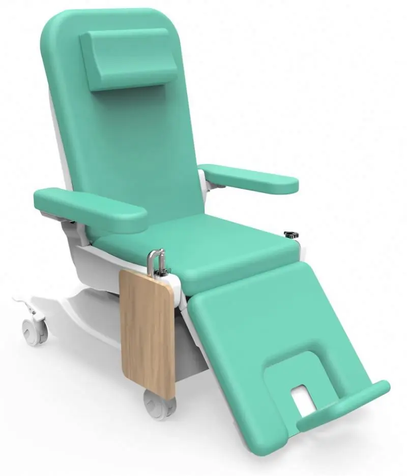 AM-DY006W Hospital 4 motors electric with CPR function weighing system medical phlebotomy chair blood Hemodialysis chairs