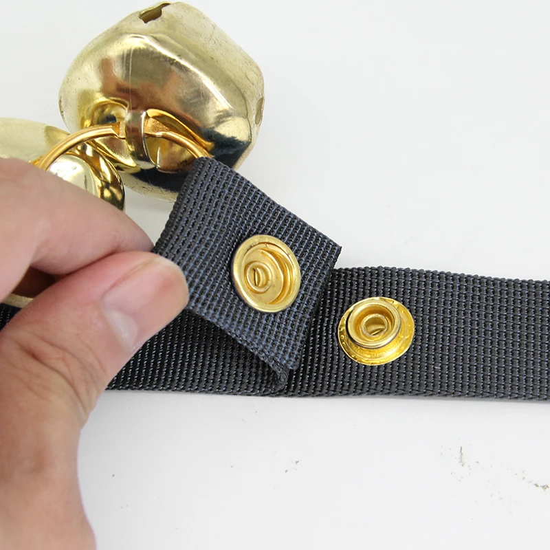 Премиум-качество-3 защелки для регулировки длины дверные звонки собак дверной ручки горшка дрессировки на