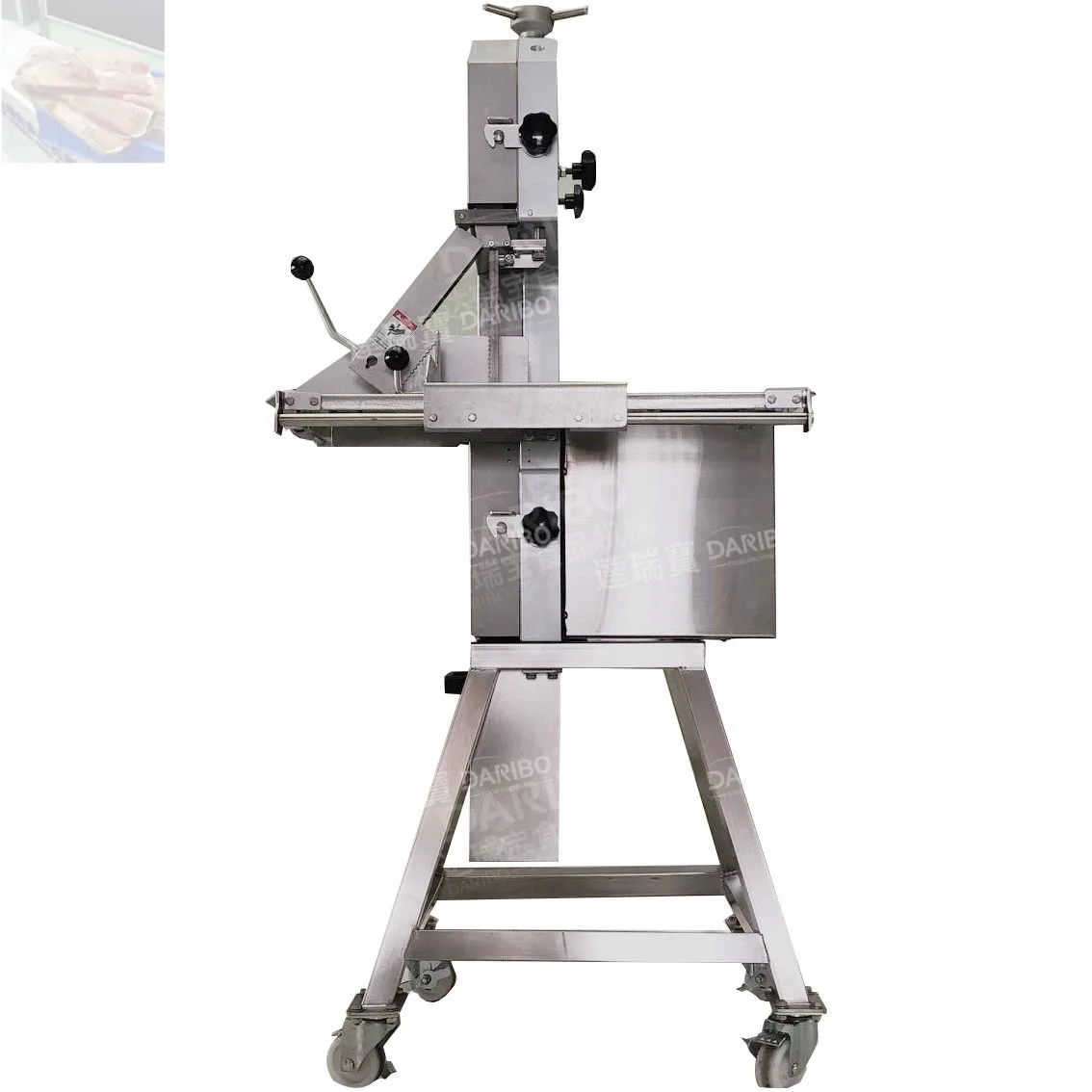 Electric Bone Saw Machine Meat Cutter Fish Cutting Machine For Pasture Butcher And Seafood Market