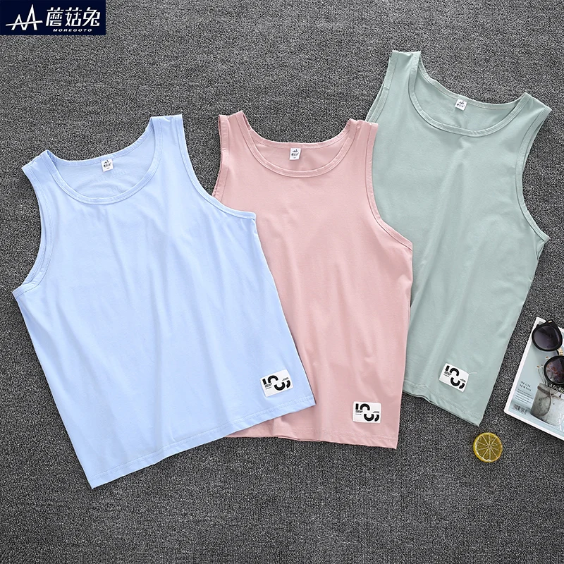 
2020 Summer Fashion Plus Size Loose-fitting Modal vest for kids Boys 