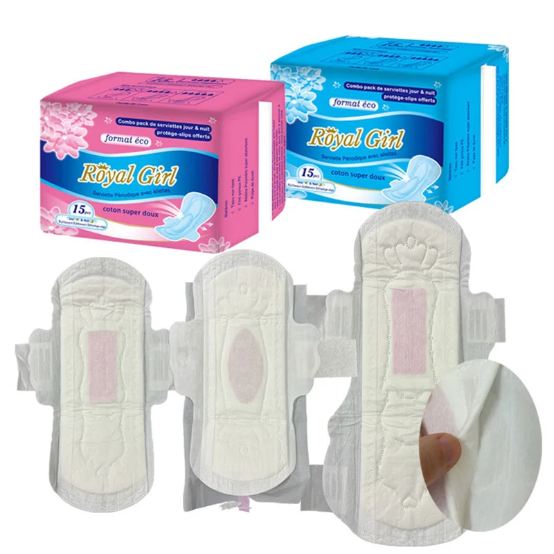 2023 Good price Yonoki brand anion women sanitary pads wholesale suspension leak guard premium sanitary napkin