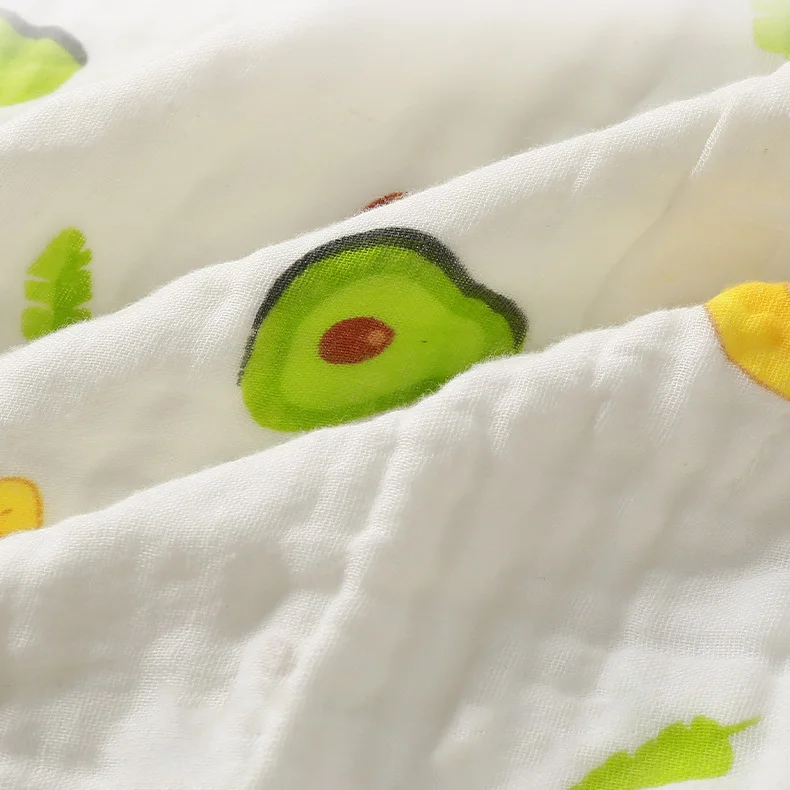 4 layers of high-density cotton baby gauze bath towel for children baby covered with newborn summer cool cover and newborn soft