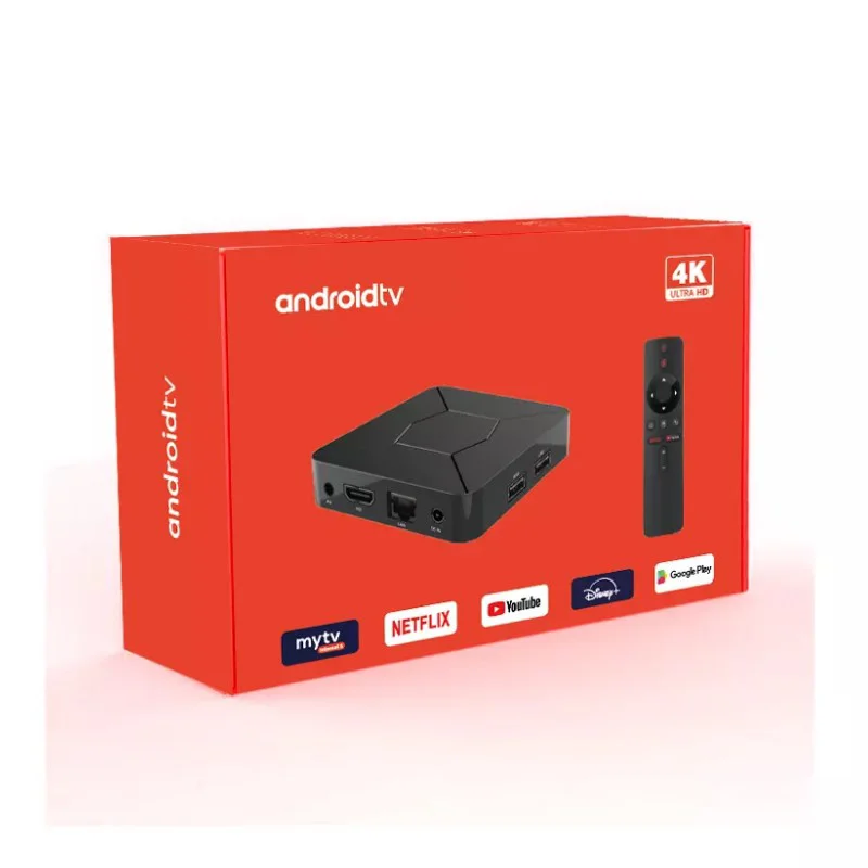 GYS Factory Q5 Wholesale Price  4K OTT  2+8G H313 Ready to Ship Set Top Box Digital