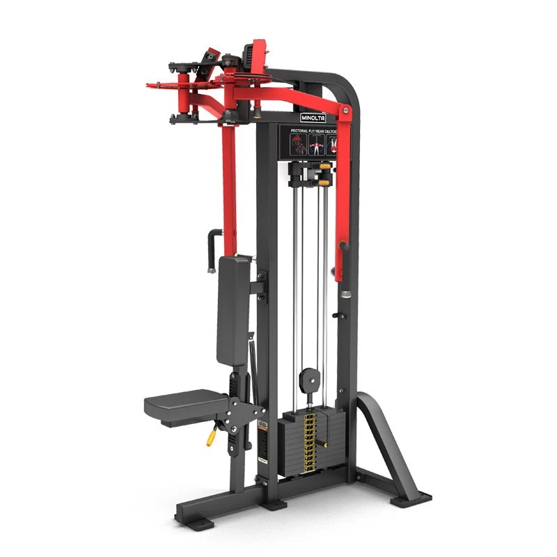 Rear Delt/pec Fly Machine DOSSOLVED Commercial Gym Fitness Equipment Vertical Seated Chest Press Machine