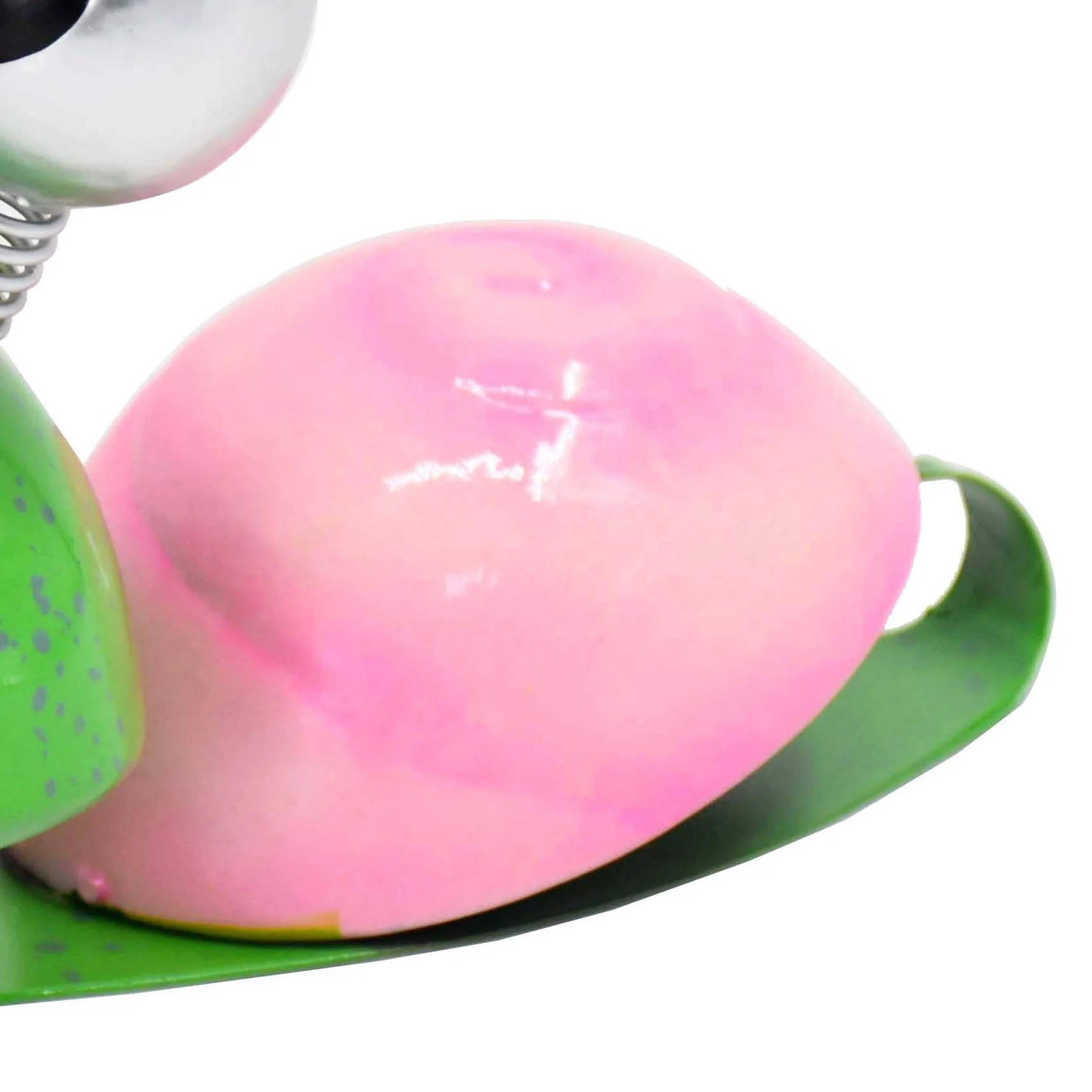 CidarGift Metal Snail Garden Decor Metal Standing Green Snail Shape For Garden