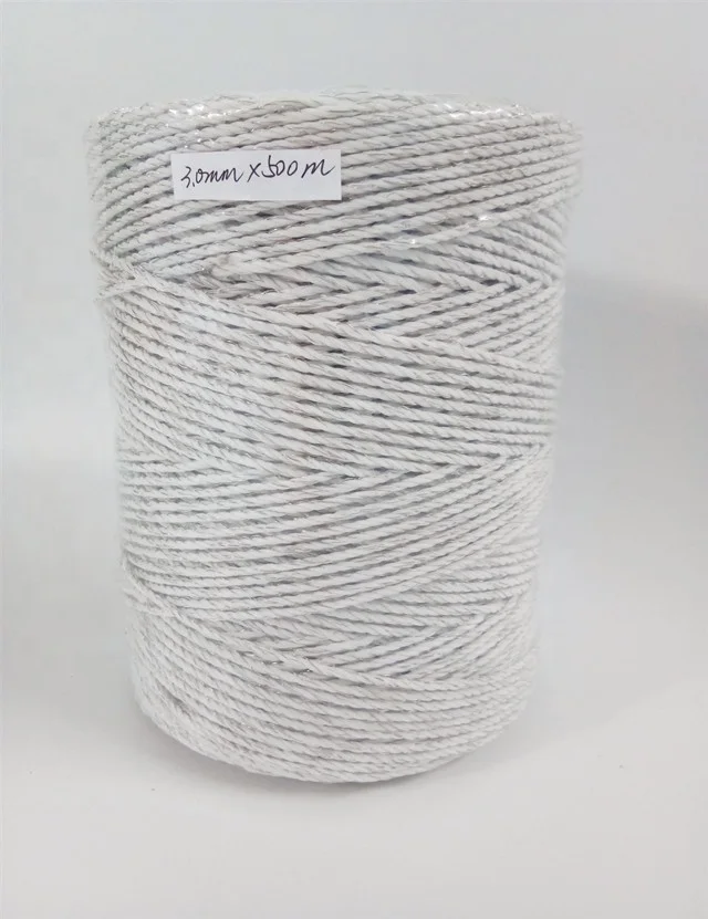 high UV protection electric fence poly wire twisted plastic wire for farm horse and cattle grazing