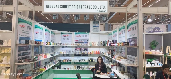 Ocean Series Multi Colored Home Decor Scented Glass Jar Gel Wax Candle