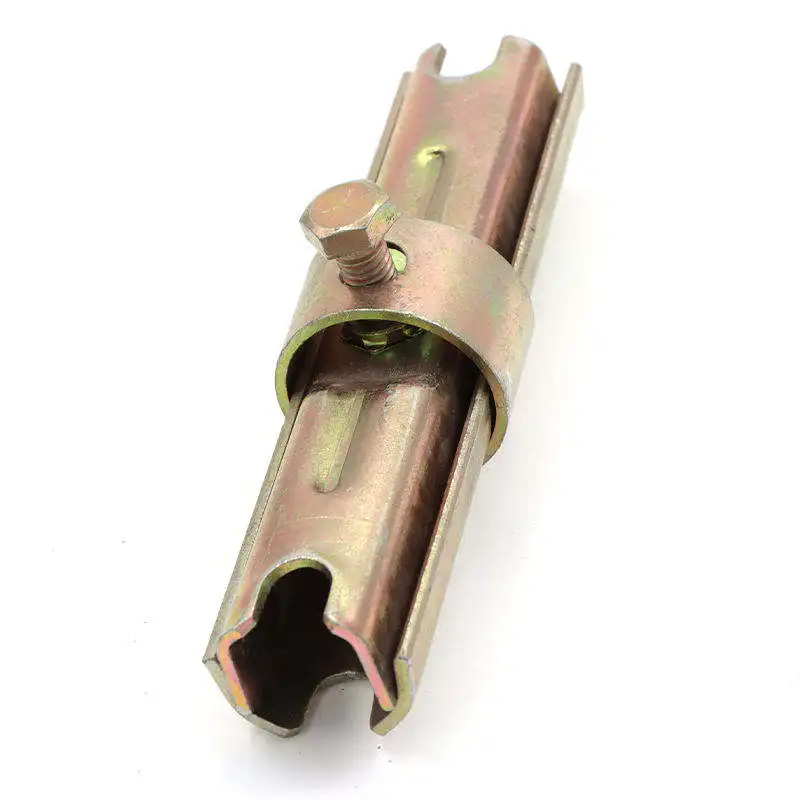 Light Weight Scaffolding Parts Steel Pipe Pressed joint coupler