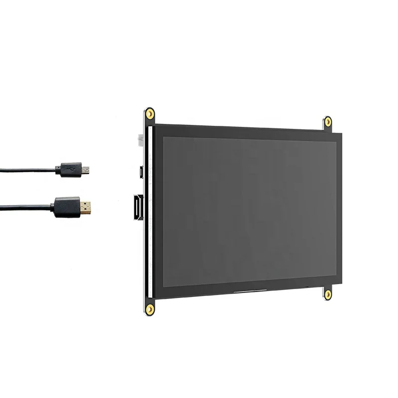 TFT 7 inch IPS Liquid Crystal Display for GPS Navigator, 7 inch LCD Display Raspberry pi 3 Display with LCD Control Panel