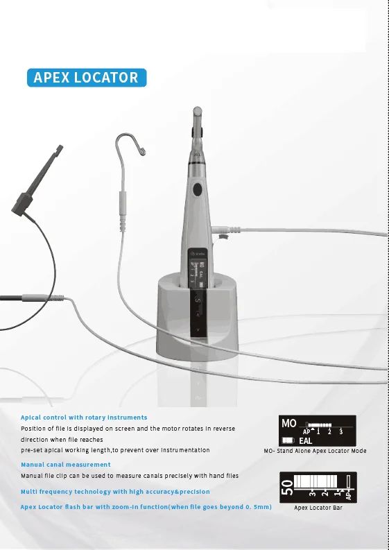 Dental Endodontic Endo Motor with Apex Locator Endodontic Handpiece