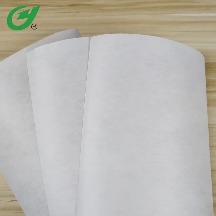 100% Viscose Material Filtration Paper Rayon Non Woven Fabric Eco-friendly Fabric Rolls