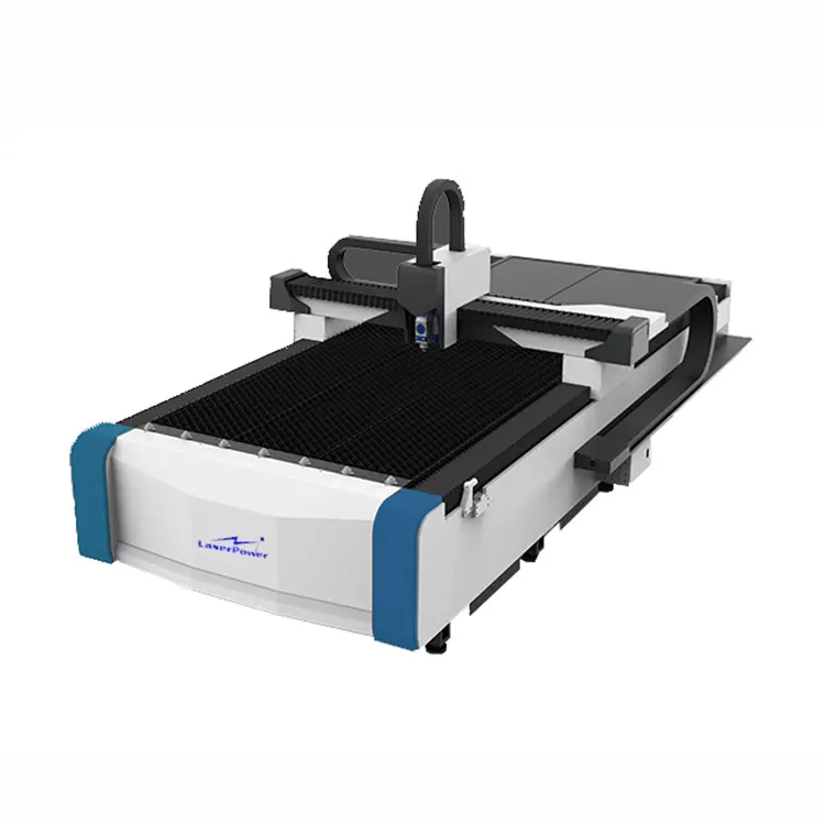 Открытый тип квадратной трубки волокна лазерной резки золото с Ротари