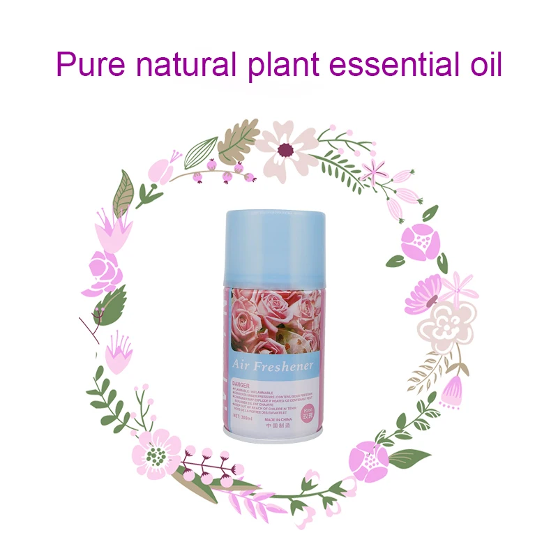 China manufacture 300ml Eco-friendly deodorant long lasting air fresher refill for aerosol dispenser