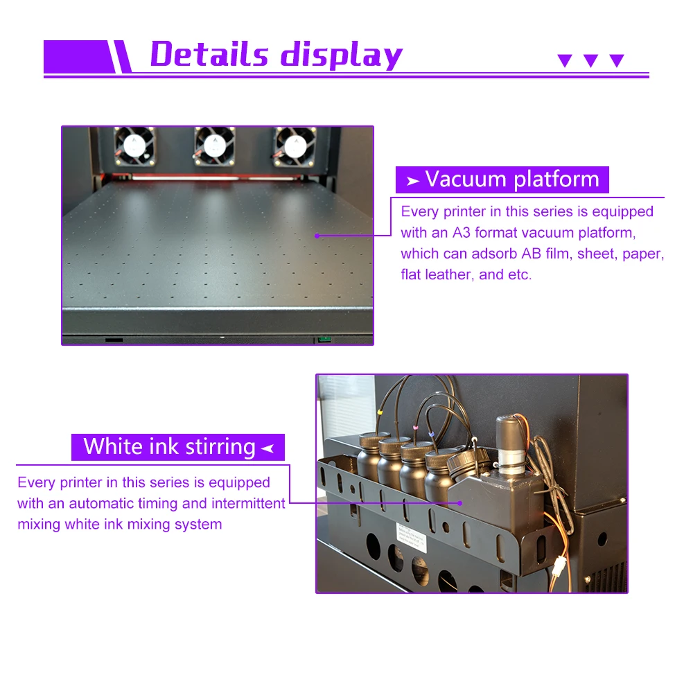 Inkjet Printers Curing System A3 UV Printer Ink Epson Print Machine 3250 Flatbed A2 Printing New Product Phone Case Printer L805