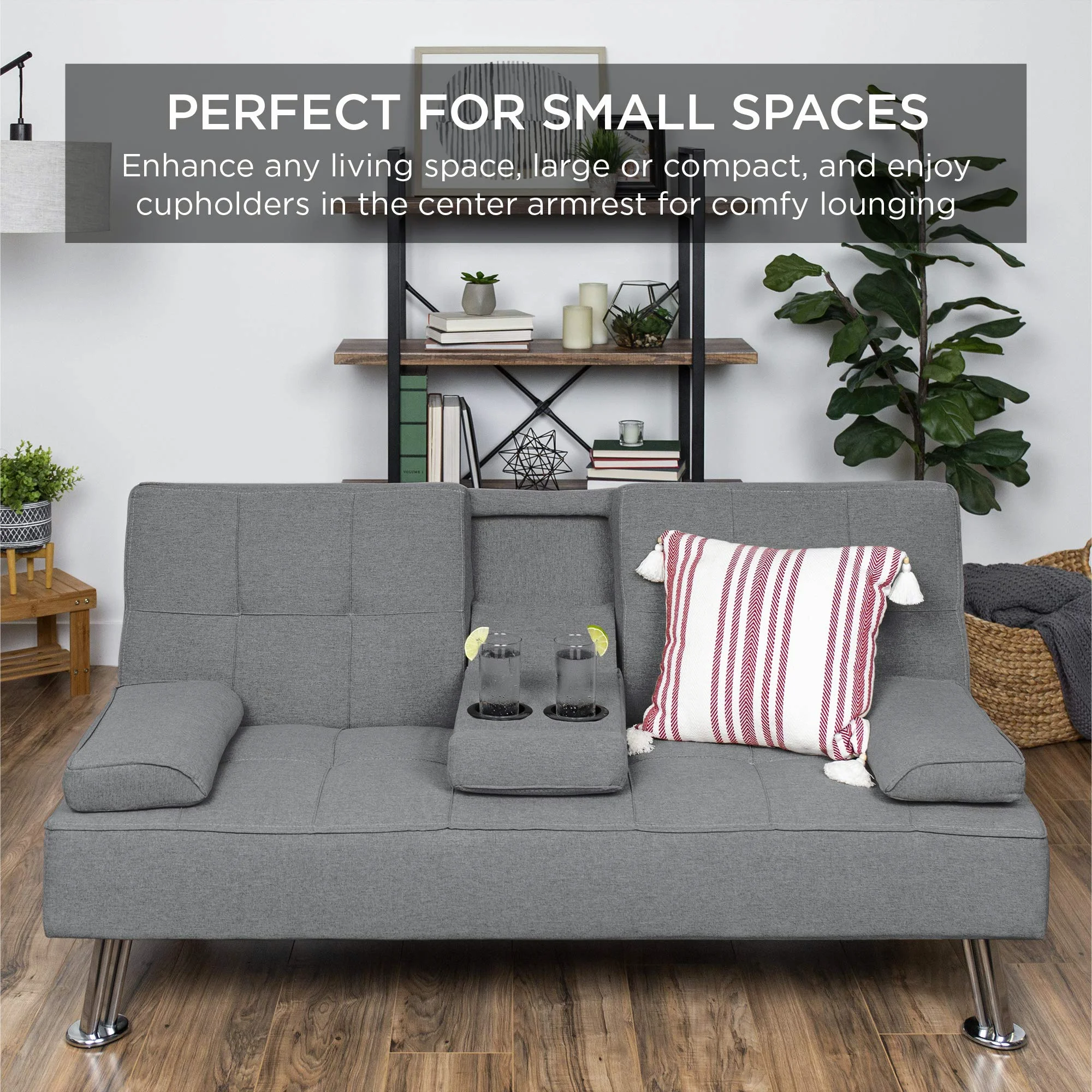 Amazon Hot Sales Multi-functional Folded Sofa Bed Furniture High Quality Fabric Sofa Beds for Home