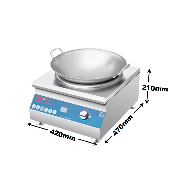 Cross-border 5000V commercial induction cooker for restaurants factory direct supply