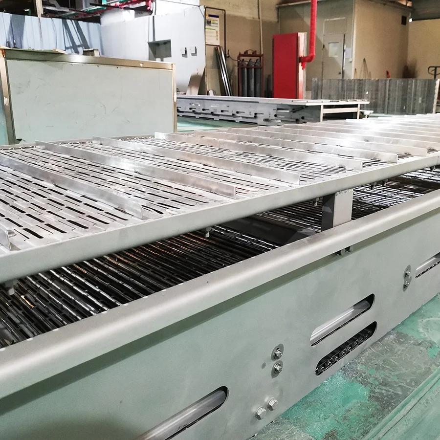 DBP Fried Shrimp Prawn rice Crackers Frying automatic Corn Snack continuous fryer Machine electric heating