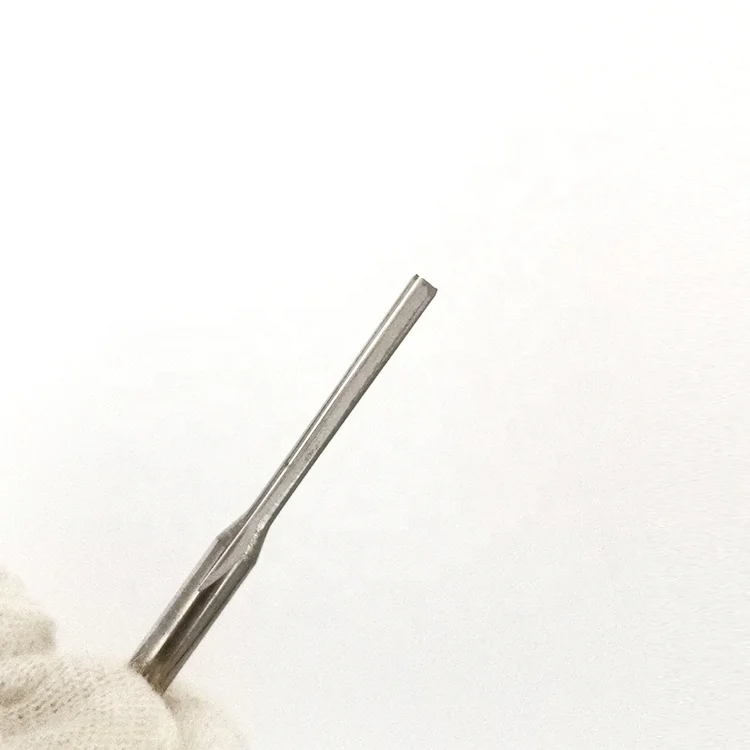 3.175mm Tungsten Carbide 2 flute straight CNC router bits Carving Cutter tools