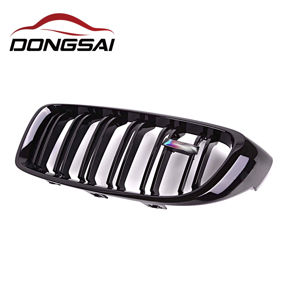  Автомобильная решетка для BMW 4 серии F32/F33/F36/F80/F82/F83 2013-2019 АБС двойные планки глянцевая