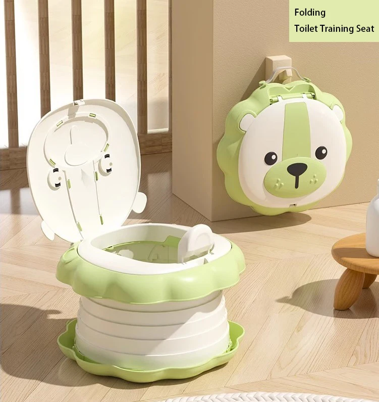 2024 складное пластиковое сиденье для детского туалета