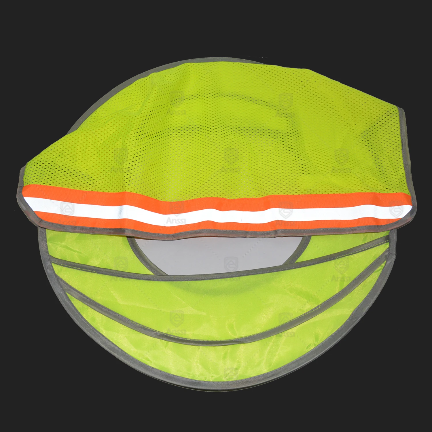 Hi-vis Safety Hard Hat Neck Shade Safety Helmet Sun Shield