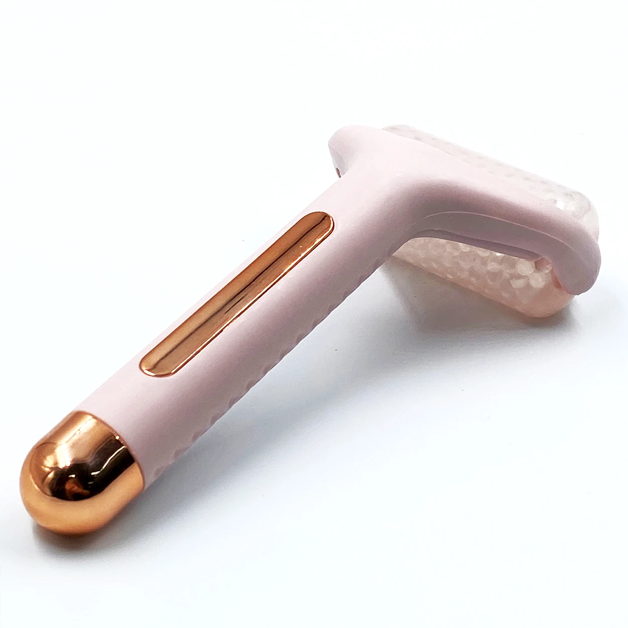 Hot Selling Wholesale Best High Quality Therapy Jade Stone Natural Pink Facial Anti Aging Jade Rose Quartz Facial Roller Body