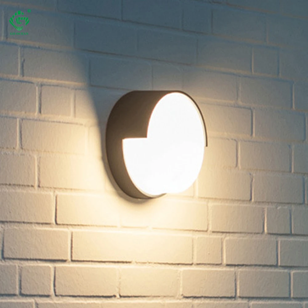 waterproof body induction led garden lights outdoor wall lights exterior wall mounted led exterior lamp