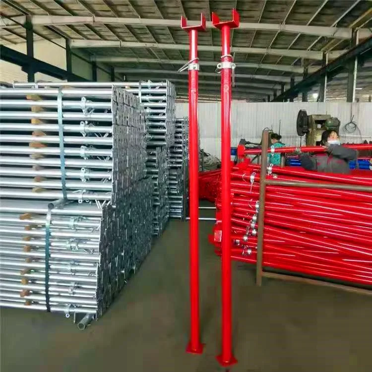 Hot Sale Adjustable building construction Steel Props Scaffolding Shoring Jack Acrow Prop