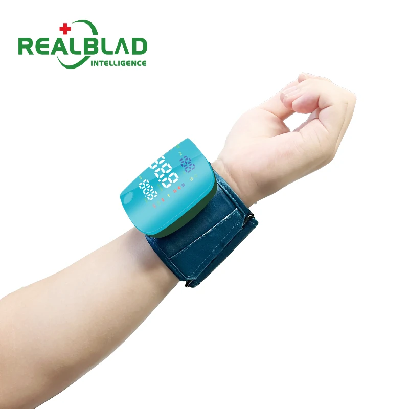Automatic Wrist Blood Pressure Cuff Monitor Hot Sell LED Screen Portable Professional Blood Pressure Monitor BP Machine