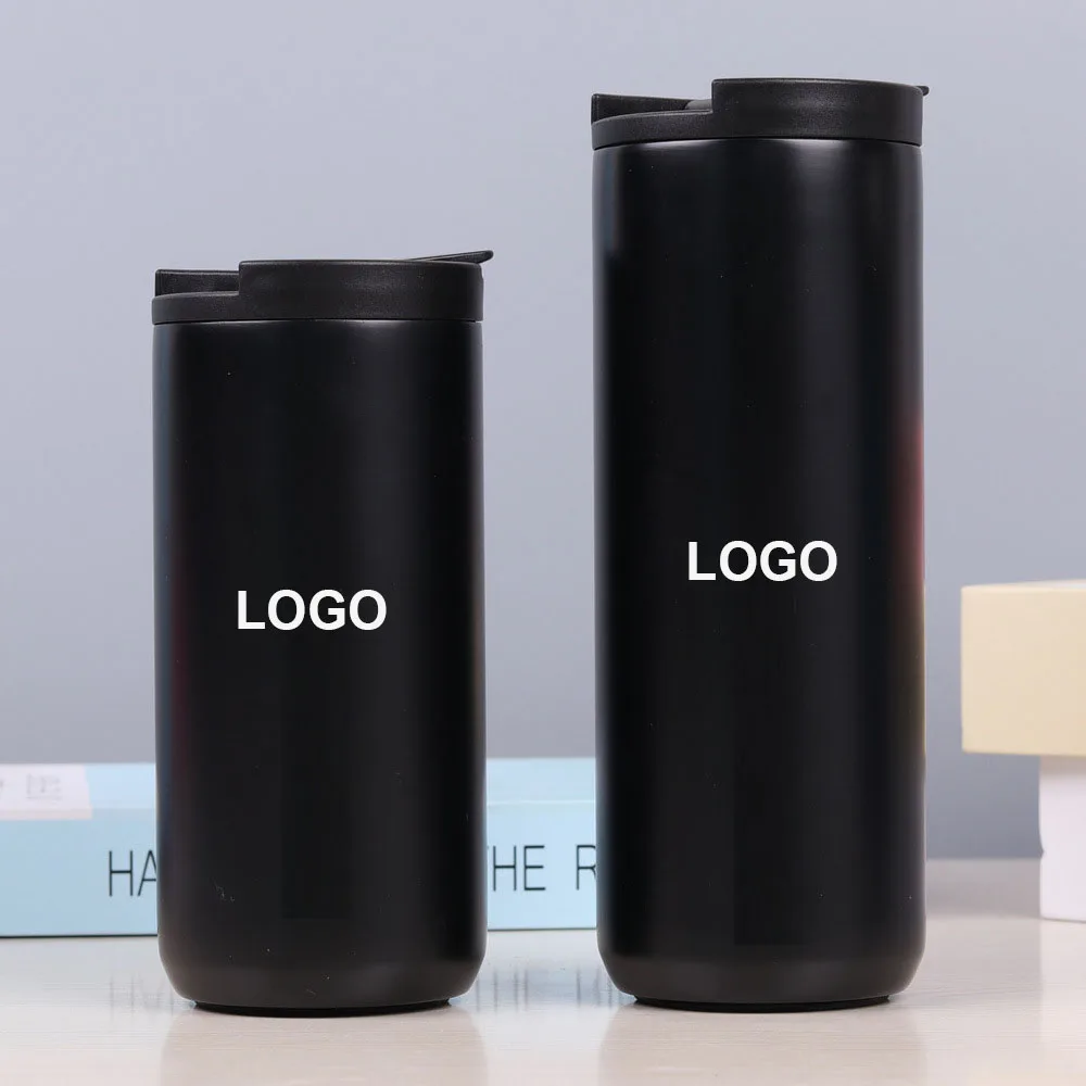 Wholesale Double Walled Tumbler Cups Custom Stainless Steel Mugs Travel Print Cups Coffee  Mug With Custom Logo