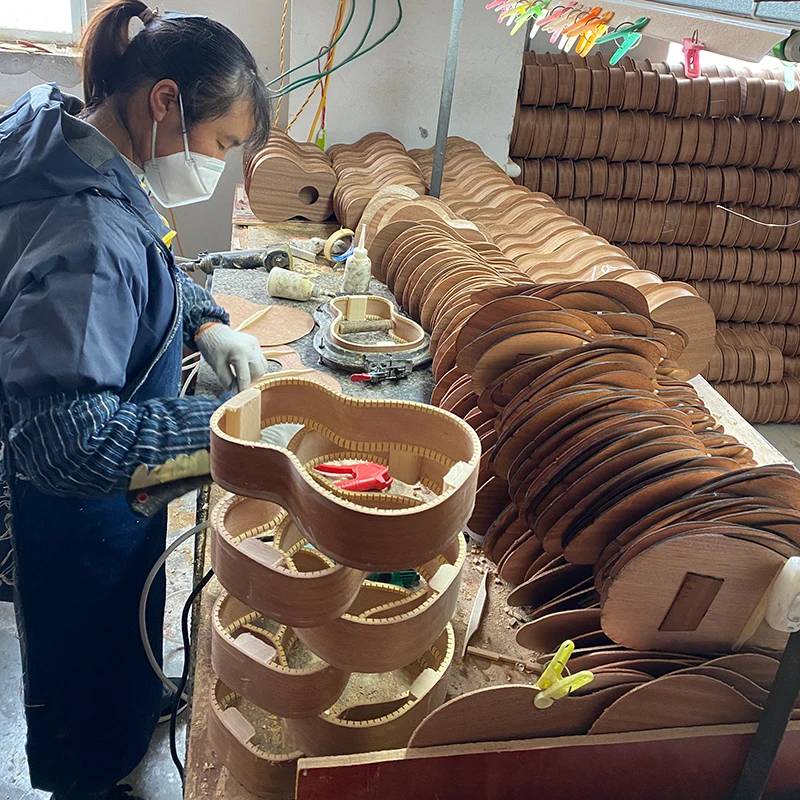 High Quality Wholesale Custom Cheap Soprano Mini Guitar China 23 Inch Acoustic Ukuleles