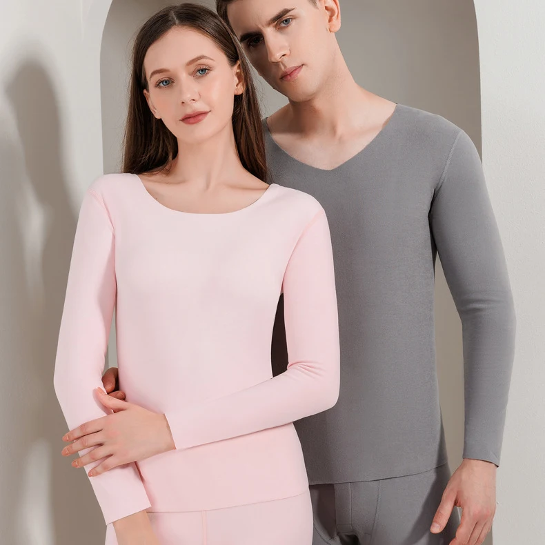 Double-sided matte seamless thermal underwear men and women autumn clothes and pants set proof clothes in autumn and winter
